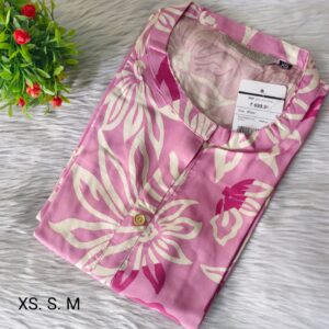 Cotton Embroidery Kurtis