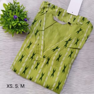 Cotton Embroidery Kurtis