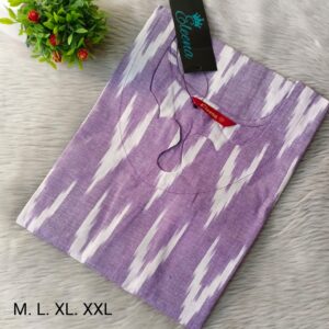 Ikkat Cotton Kurtis
