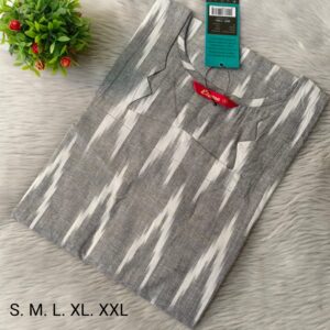 Ikkat Cotton Kurtis