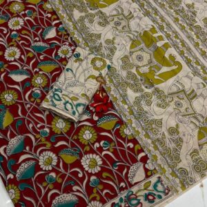 PURE KALAMKARI SOFT COTTON SAREES