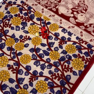 PURE KALAMKARI SOFT COTTON SAREES