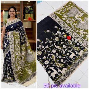 KALAMKARI SOFT COTTON SAREES