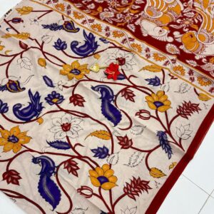 PURE KALAMKARI SOFT COTTON SAREES