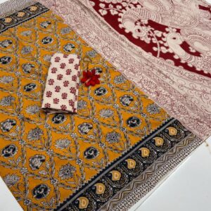KALAMKARI SOFT COTTON SAREES