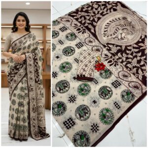 PURE KALAMKARI SOFT COTTON SAREES