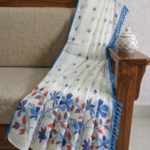 HANDLOOM LINEN COTTON SAREES