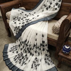 HANDLOOM  LINEN COTTON SAREES