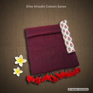✨ *Khadhi Cotton Sarees*✨