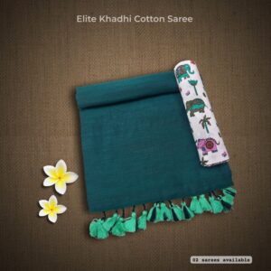 ✨ *Khadhi Cotton Sarees*✨