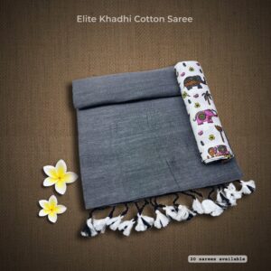 ✨ *Khadhi Cotton Sarees*✨